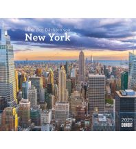 Calendars Über den Dächern von New York 2025 – Städte-Reise-Kalender – Querformat 60 x 50 cm – Spiralbindung DUMONT Kalenderverlag
