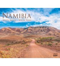 Kalender Namibia 2025 - Foto-Kalender - Poster-Kalender - 60x50 - Wildnis - Natur - Reisen DUMONT Kalenderverlag