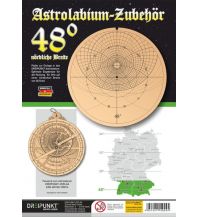 Astronomy Zubehör-Platte 48° (für Astrolabium) Dreipunkt Verlag