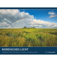 Kalender Nordisches Licht 2025 - Bild-Kalender - Poster-Kalender - 60x50 Palazzi