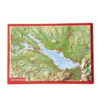 Reliefkarten Bodensee, Reliefpostkarte georelief GbR