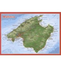 Raised Relief Maps 3D Reliefpostkarte Mallorca georelief GbR