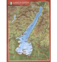 Raised Relief Maps 3D Reliefpostkarte Gardasee georelief GbR