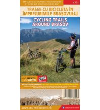 Mountainbike Touring / Mountainbike Maps Muntii Nostri RK MB 03 Rumänien - Cycling Trails around Brasov / Kronstadt 1:55.000 Schubert & Franzke & Muntii Nostri