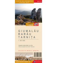Hiking Maps Romania Wanderkarte MN-16, Giumalău, Rarău, Tarnița 1:60.000 Schubert & Franzke & Muntii Nostri