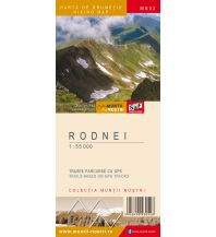 Hiking Maps Romania Wanderkarte MN-03, Rodnei 1:55.000 Schubert & Franzke & Muntii Nostri