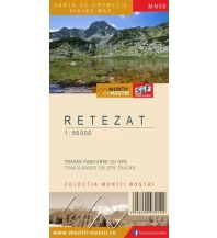 Hiking Maps Romania Wanderkarte MN-06, Retezat 1:50.000 Schubert & Franzke & Muntii Nostri