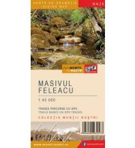 Hiking Maps Romania Wanderkarte MN-28, Masivul Feleacu 1:45.000 Schubert & Franzke & Muntii Nostri