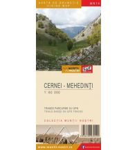 Wanderkarten Rumänien Wanderkarte MN-14, Cernei, Mehedinți 1:60.000 Schubert & Franzke & Muntii Nostri