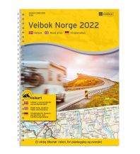 Road & Street Atlases Nordeca Veibok/Straßenatlas Norge/Norwegen 1:500.000 Nordeca