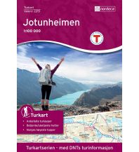 Wanderkarten Skandinavien Jotunheimen 1:100.000 Nordeca