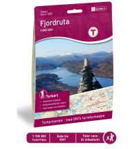 Hiking Maps Norway Fjordruta 1:100.000 Nordeca