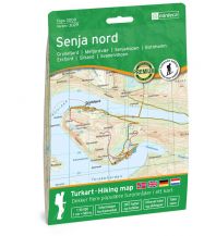 Wanderkarten Skandinavien Nordeca Topo3000 3029, Senja nord 1:50.000 Nordeca