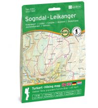 Hiking Maps Scandinavia Nordeca Topo3000 3041, Sogndal-Leikanger 1:50.000 Nordeca
