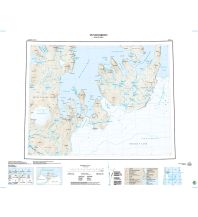 Hiking Maps Scandinavia Topografische Karte F3, Duvefjorden  1:100.000 Norsk Polarinstitut