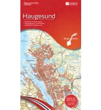 Hiking Maps Scandinavia Norge-serien-Karte 10015, Haugesund 1:50.000 Nordeca