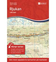 Wanderkarten Skandinavien Norge-serien-Karte 10025, Rjukan 1:50.000 Nordeca