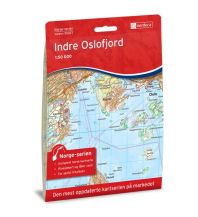 Wanderkarten Skandinavien Norge-serien-Karte 10027, Indre Oslofjord 1:50.000 Nordeca