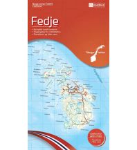 Hiking Maps Scandinavia Norge-serien 10045 Norwegen - Fedje 1:50.000 Nordeca