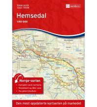 Hiking Maps Scandinavia Norge-serien-Karte 10048, Hemsedal 1:50.000 Nordeca