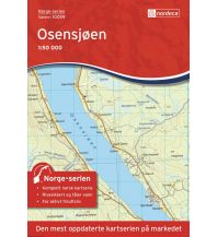 Hiking Maps Scandinavia Norge-serien-Karte 10059, Osensjøen 1:50.000 Nordeca