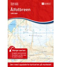Hiking Maps Scandinavia Norge-serien-Karte 10062, Ålfotbreen 1:50.000 Nordeca