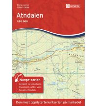 Hiking Maps Scandinavia Norge-serien-Karte 10066, Atndalen 1:50.000 Nordeca