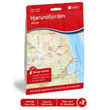 Wanderkarten Skandinavien Norge-serien-Karte 10070, Hjørundfjorden 1:50.000 Nordeca