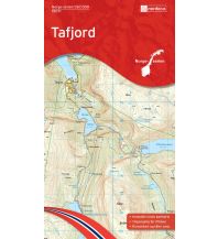 Wanderkarten Skandinavien Norge-Serien-Karte 10071, Tafjord 1:50.000 Nordeca
