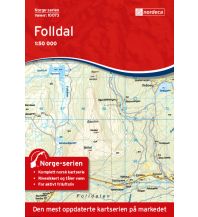 Hiking Maps Scandinavia Norge-serien-Karte 10073, Folldal 1:50.000 Nordeca