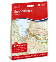 Hiking Maps Scandinavia Norge-serien-Karte 10078, Sunndalsøra 1:50.000 Nordeca
