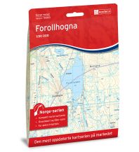 Hiking Maps Scandinavia Norge-serien-Karte 10080, Forollhognal 1:50.000 Nordeca