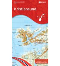 Hiking Maps Scandinavia Norge-serien-Karte 10083, Kristiansund 1:50.000 Nordeca