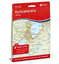 Hiking Maps Scandinavia Norge-serien-Karte 10089, Kyrksæterøra 1:50.000 Nordeca