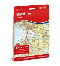 Wanderkarten Skandinavien Norge-serien-Karte 10091, Stjørdalen 1:50.000 Nordeca