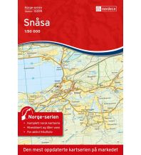 Hiking Maps Scandinavia Norge-serien-Karte 10099, Snåsa 1:50.000 Nordeca