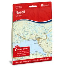 Hiking Maps Scandinavia Norge-serien-Karte 10104, Nordli 1:50.000 Nordeca