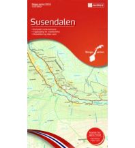 Hiking Maps Scandinavia Norge-serien 10112 Norwegen - Susendalen 1:50.000 Nordeca