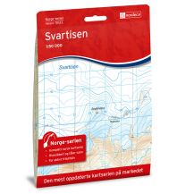 Wanderkarten Skandinavien Norge-serien-Karte 10123, Svartisen 1:50.000 Nordeca