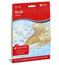 Wanderkarten Skandinavien Norge-Serien-Karte 10127, Bodø 1:50.000 Nordeca