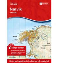 Hiking Maps Scandinavia Norge-serien-Karte 10139, Narvik 1:50.000 Nordeca