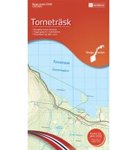 Wanderkarten Skandinavien Norge-serien-Karte 10140, Torneträsk 1:50.000 Nordeca