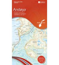 Hiking Maps Scandinavia Norge-serien-Karte 10146, Andøya 1:50.000 Nordeca