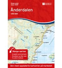 Hiking Maps Scandinavia Norge-serien-Karte 10147, Ånderdalen 1:50.000 Nordeca