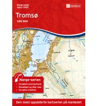 Ski Touring Maps Norge-serien-Karte 10152, Tromsø 1:50.000 Nordeca