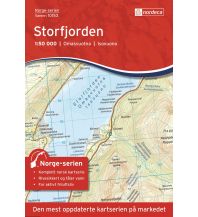Ski Touring Maps Norge-serien-Karte 10153, Storfjorden/Omasvuotna/Isovuono 1:50.000 Nordeca
