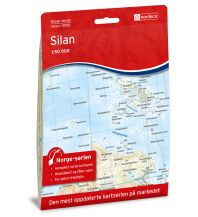 Wanderkarten Skandinavien Norge-serien-Karte 10155, Silan 1:50.000 Nordeca
