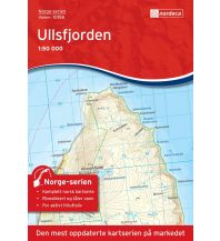 Wanderkarten Skandinavien Norge-serien-Karte 10156, Ullsfjorden 1:50.000 Nordeca