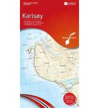Hiking Maps Scandinavia Norge-serien-Karte 10159, Karlsoy 1:50.000 Nordeca