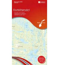 Hiking Maps Scandinavia Norge-serien-Karte 10162, Durkkihanvarri 1:50.000 Nordeca